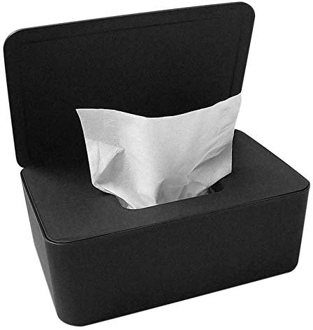 Wipes Boxes Wet Wipes Aufbewahrungsbox Mit Deckel, Hält Wipes Frisch-BK