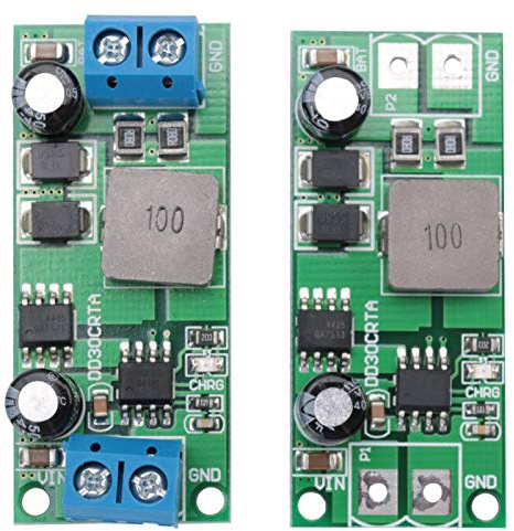 Módulo de cargador de batería de almacenamiento de celda de batería de plomo ácido acumulador de 3A 12V 1-1000AH para carga de batería de coche, carga de batería solar(With terminal)