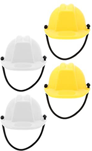 FRCOLOR 4stücke Schlangenhut Für Haustier Dekoration Kleiner Helm Eidechsenhut Schutzhelm Aus Kunststoff Mit Schlüsselband Für Reptilienkostüm