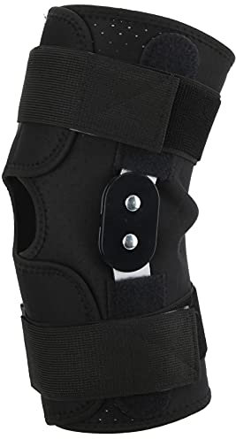 HERCHR Kniebandage, Kniekompressionshülsen, Aufklappbare Kniebandage, Verstellbare Kniegelenkpolster Mit Riemen Für Gewichtheben, Fitnessstudio, Training, Volleyball(XXL)