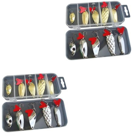 Toddmomy 20 STK frische Köder Angelköder Fishing Reel Angelrute fliegenfischen Set Angelrolle Kunstköder Angelhaken fischköder eingepackter bionischer verpackt einstellen