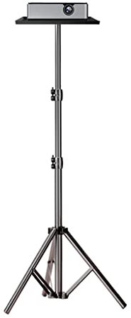 JingYi Store Projektorständer Desktop-Ständer Boden-Teleskopständer Heimplatzierungstisch Hebeständer (Color : Black, Size : 56~210cm)