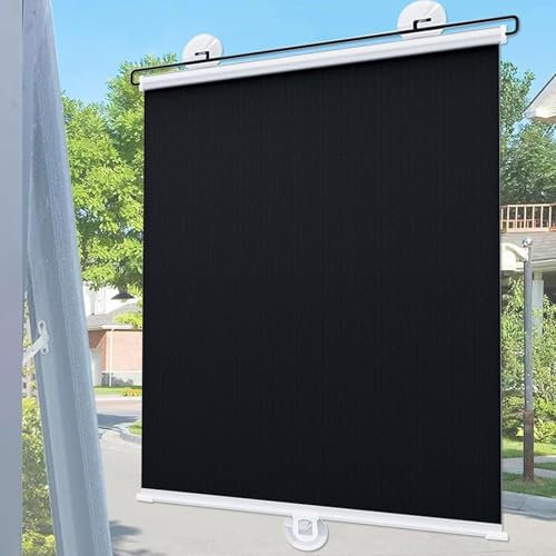 Tenda Oscurante Portatile Protezione Solare Tenda Oscurante Con Ventose Privacy Screen Window Blind protezione dai raggi UV, Per Auto Cucina Ufficio senza Forare