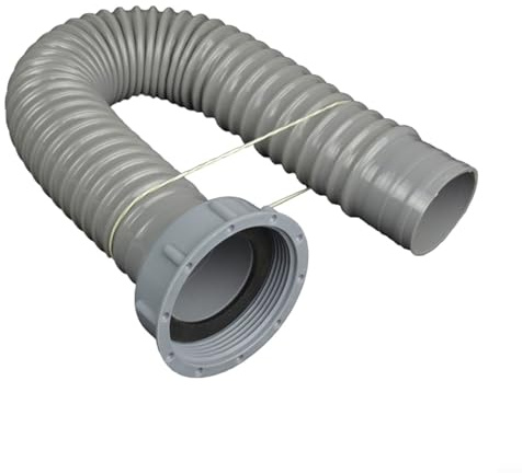 Tuyau de vidange extensible par connecteur, Long t Tuyau de vidange d'évier de cuisine 100 cm Tuyau de vidange d'évier de cuisine Crépine Tuyau de drainage des eaux usées Tuyau de vidange d'égout