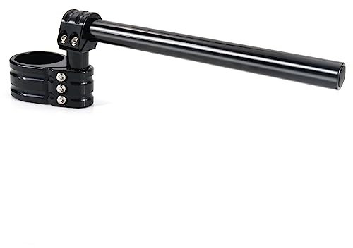 Motorrad-Lenkerhalterung Motorrad-Lenker-Clip-On-Lenkererhöhung, universell für 37mm 41mm 43mm 50mm 53mm 55mm Verstellbarer Clip-On-Lenker