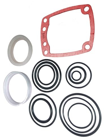 Uqezagpa Komplettes Umbau-Set für 3250 F16 Finish-Nagler mit O-Ringen, Zylindern, Dichtungen, Kappen und Flanschhülse