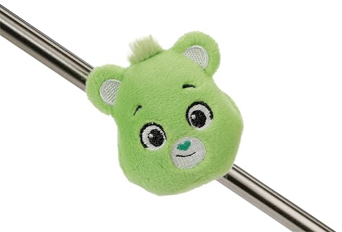 Mini MagNICI Glücksbärchis Glücksbärchi 6cm - grün - Kuscheltier mit Magnet – Plüschtier haftet auf Metalloberflächen, Magnettafeln und Taschenhänkel als Reisebegleiter – tolle Geschenkidee | 62808