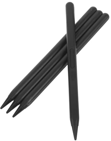 DIYEAH Lcd Writing Tool with Comfortable Grip Plastic and Precise Touch Control Stylus Pen 4pcs Black for Touch Screen Tablets for Digital Drawing Boards and Phone Stylus