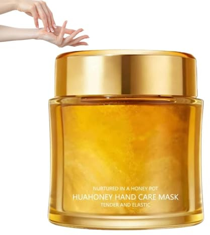 Handmask – 100 g skala av lugnande vård – handskalande maske, för spa kvinnor resor födelsedag mors dag självvård rutin