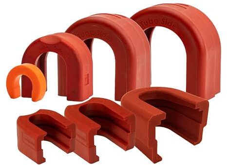 QuickFitting Push to Connect Release Tool Kit, Slip Clip Multipack, for Brass Plumbing Fittings 3/8 to 2, Pack of 7