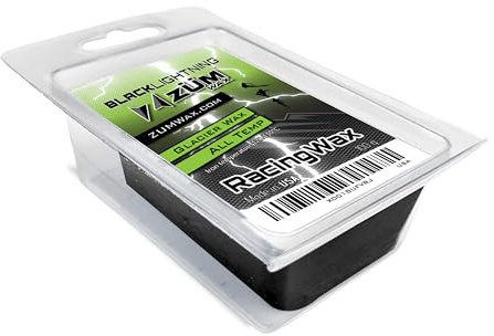 ZUMWax Ski/Snowboard Racing Glacier Wax - Universal - 100 gram - Incredibly Fast in All Temperatures!!! Perfect for Dirty & Abrasive Snow!!!
