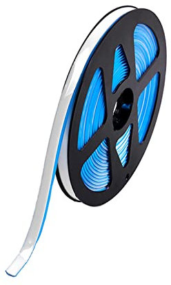 Deckenleiste abziehbar und klebbar, flexible Zierleiste selbstklebend, Dichtungsstreifen für Herd, Spüle, Toilette, Fliesenkante, Wandecke, Fußleiste, Boden (Weiß)