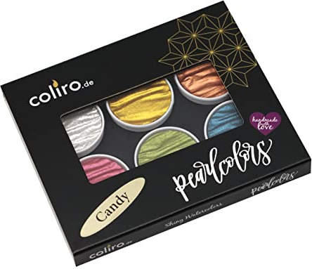 coliro Candy Pearlcolor Set - Wasserfarben