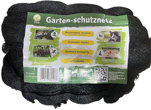 F & R Gartennetz, Teichnetz, Vogelschutz-Netz, Pool Netz, Obstbaumnetz, Vogelabwehr-Netz, Laubnetz 20g/m² (10x10m)