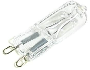 UGEFKMQ G9 20W 230V Alogeno Lampadina Alogena G9 230V 40W Lampada Base Bianca Calda Per Plafoniere Forno A Microonde 5 Pezzi,40 W