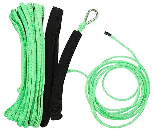 BomDog Abschleppseil, Abschleppseil-Lkw-Edelstahl-Anhängergurt/Green/1500X0.6Cm