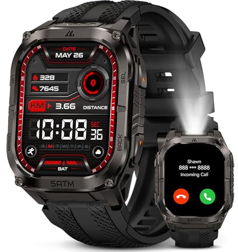 KOSPET 10000018000 Smart Watch TANK M3 5 cm AMOLED Svart