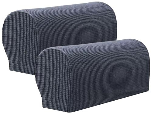 2 Stück Sofa Armlehnenbezüge,Elastische Armlehnenbezüge,Abnehmbar Armkappen für Sessel,Sofa
