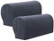 2 Piezas Fundas para Reposabrazos,Elásticas Sofá Silla Funda Protectora,Funda Protectora Elástica Oficina En Casa Reclinable Sofá Paño Lavable