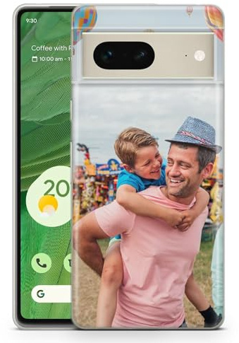 EMIT PRINT Personalisierte Hülle für Google Pixel 9a Premium Langlebige TPU Handyhülle | Gestalten Sie Ihre Idee mit Foto Logo Text und Namen - EIN Bild Layout