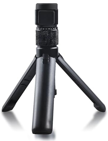 Flylin Bullet Time Handle, Mini Tripod 1/4 Screws | 360° Rotary Selfie Stick for Insta360 ONE X2 X3 X4