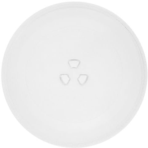 DIYEAH Mikrowellen Drehteller Ersatz Glasplatte für Mikrowelle Praktischer und Robuster Mikrowellen Teller Kompatibel mit Meisten Einfach zu Reinigen und Langlebig