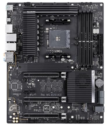 Computer Motherboards Fit For ASUS PRO WS X570-ACE X570 AM4 Motherboard ATX For Ryzen 9/7/5 5950X 5800X 5600 CPU DDR4 M.2 USB2.0 Gaming Mainboard