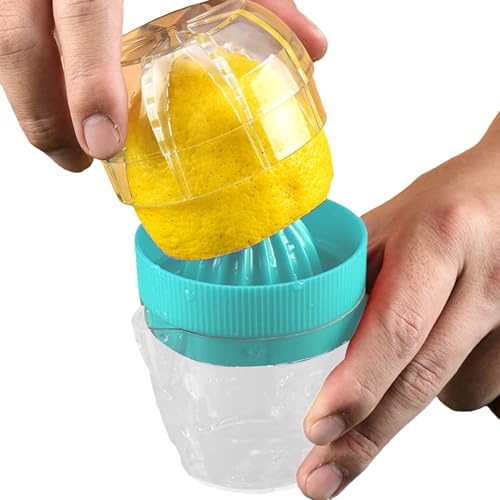 Juicer Di Limone - Squeezer Per Piccoli Spremiagrumi, Gadget Da Cucina, Spremiagrumi Con Tazza Di Misurazione E Filtro | Pressa Di Agrumi, Frutta Multifunzionale Per Il Succo Fresco Arancione Lime Lim