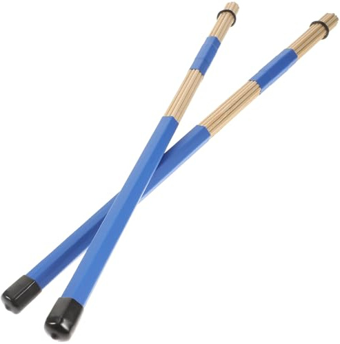KAILIKETIY, Baquetas para Batería con Diseño Antideslizante y Agarre Cómodo, Accesorios para Instrumentos de Percusión Color Aleatorio
