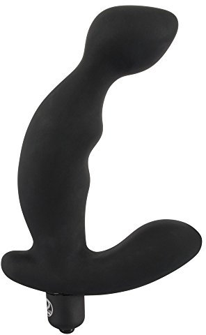 ORION Anal-Vibrator - intensiver Anal-Plug für Männer und Frauen, mit integrierten Vibro-Bullet, zur Prostata-Stimulation, Anus-Trainer, schwarz