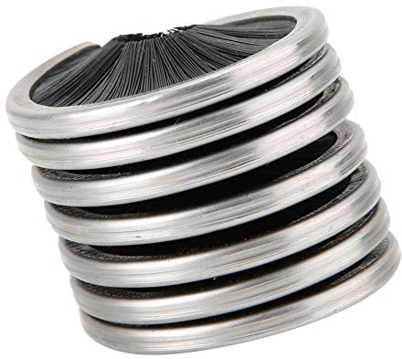 Wakects Cepillo de Limpieza de Cuerdas de Acero Inoxidable y Nailon para Escalada y Espeleología Al Aire para Diámetro de Cuerda 8-13 Mm
