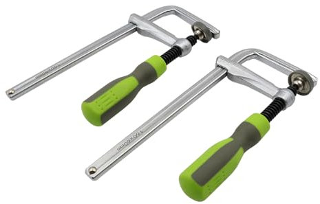 CENPEK 1 Paar Schraubzwingen, 160 mm x 60 mm, robuste Schnellschiebezwingen, Holzzwingen für Führungsschiene