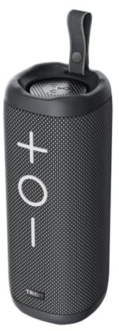 Tribit Stormbox 2 IPX7 Wasserdicht 24 Stunden Spielzeit 2 * 17W Tragbarer Bluetooth Lautsprecher Schwarz