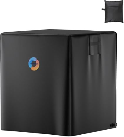 cocobeen Air Conditioner Cover for Outside -600D Waterproof AC Units Cover Outdoor for Winter Fits Up to 28 x 28 x 32 Inches