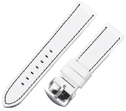 EcLusE Armbänder aus echtem Leder, Armbänder für Damen und Herren, Uhrenarmband, Uhrenzubehör, Ersatzarmband,20mm
