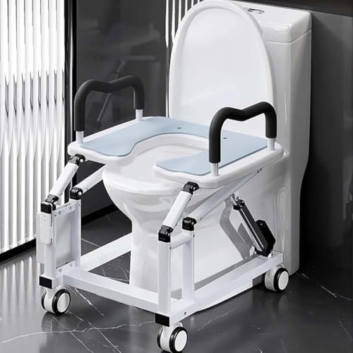 Rialzo elettrico per sedile WC con maniglie, sollevatore elettrico per anziani, supporta fino a 99,8 kg, migliora la sicurezza e l'indipendenza del bagno