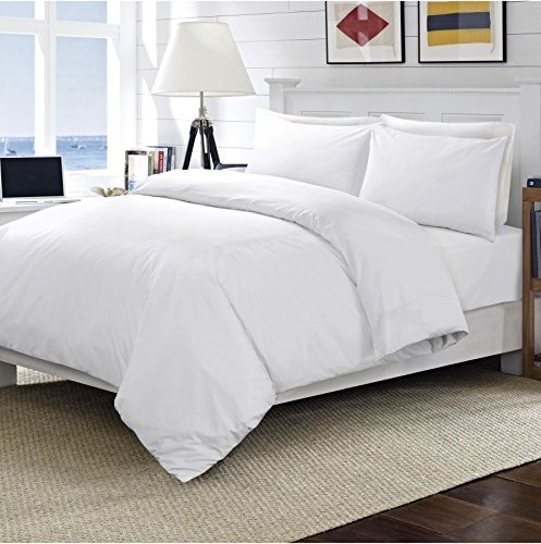 Ray Bedding 3PC King Size Duvet Cover Set 100% Egyptian Cotton 400 Thread Count King Size Duvet Set With Pillow cases 2 Pack