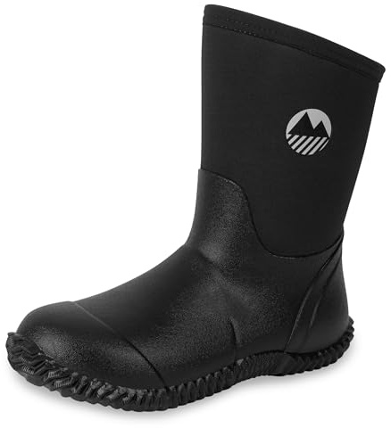 Lakeland Active Women's Kentmere Short Wellington Boots - Black - 7.5 UK