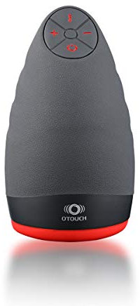 OTOUCH Chiven2 Masturbatore – Masturbatore Vibrante per Uomo con 6 Modalità – Creste e Borchie Stimolanti – Nero/Rosso