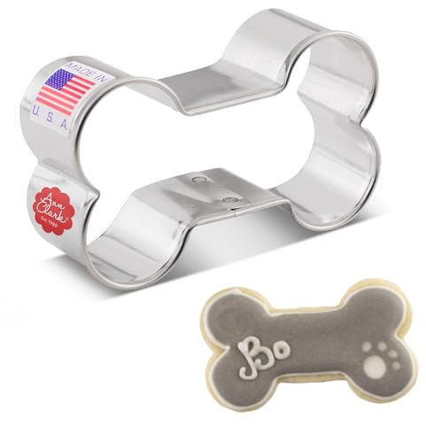 Ann Clark Cookie Cutters Dog Bone Cookie Cutter, 6.35 cm
