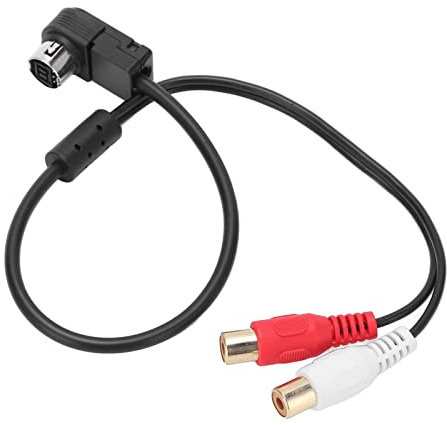 Akozon Audio Cinch Kabel,AUX IN Adapter,Auto Radio Bluetooth Modul Bluetooth Freisprechen Audio Adapter Autoradio-Adapter Audiokabel-Adapter für Alpine KCA121B Ainet-Spieler 9887 105 117 9855