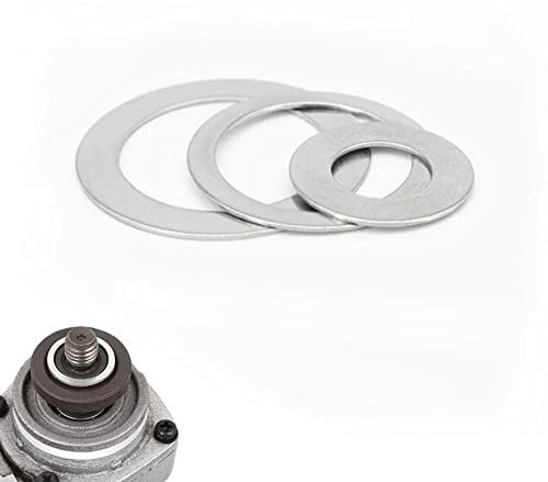 Adaptateur de lame de scie, lot de 3 rondelles métalliques pour adaptateurs de bague de lame de scie circulaire, bagues de réduction (25,4 x 16 mm)