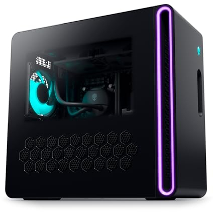 Alienware Aurora R16 RPL Ordinateur Gaming, Processeur Intel Core i9 14900KF, 32Go RAM, 2TB SSD, Graphique NVIDIA GeForce RTX 4080 16Go GDDR6X, Windows 11 Home, Basalt Black
