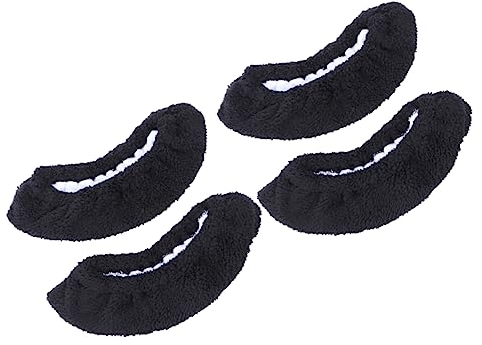 Supvox Schlittschuhschoner 2 Paar XXXL aus Polyester Plüsch für Kinder