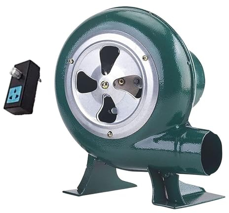 Elektrisches Grillgebläse von Blacksmith Forge – Zentrifugal-Grillgebläse, kompakter und energiegeladener Gebläsepumpenventilator, tragbares Hüpfburggebläse, effizientes und praktisches kommerzielles