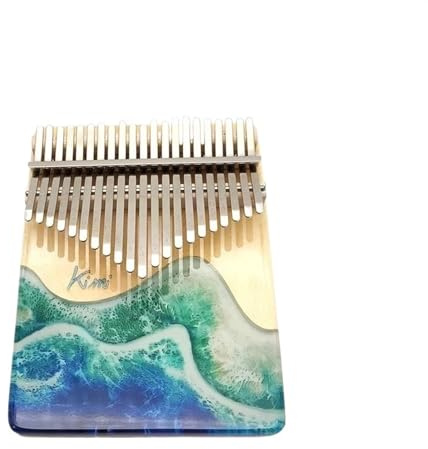 professionelle Kalimba 17 21 Key Luminous Ocean Chromatic Piano Tragbares Marimba Mini-Daumeninstrument Limba Niedliches Instrument