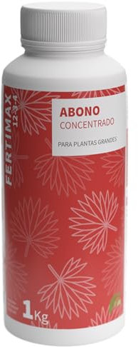 FERTIMAX NPK 12-3-4 para Césped con Ácidos Húmicos | Abono Orgánico Granulado Potenciador del Verdor y la salud Todo Tipo de Céspedes | Liberación Lenta | Sólido perlado 1kg