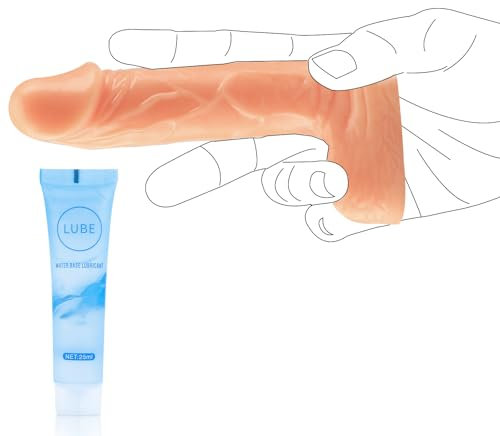 12CM Realistic Dildo Small Soft Anal Dildo with Strong Suction Cup Mini Dildo Dildo Realistisch Spielzeug für Erwachsene Ab 18 Sex Diloschwanz für Frauen Dildo für Männer Dildo Klein (Flesh)