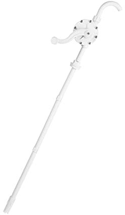 Siphonpumpe, Trommelpumpe 21L/min 27 Mm Schalttankpumpe mit Kurbel und Verlängerungsstäbe für Chemische Lösungen und Getriebeöl