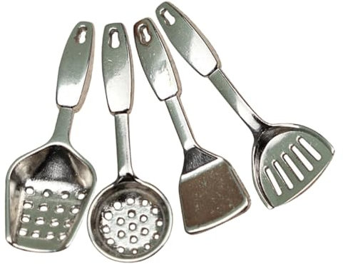 DECHOUS Ustensiles De Cuisine Miniatures pour Petite Maison Jouets Simulateurs pour Garçon Fille Objets Miniatures pour Décorer